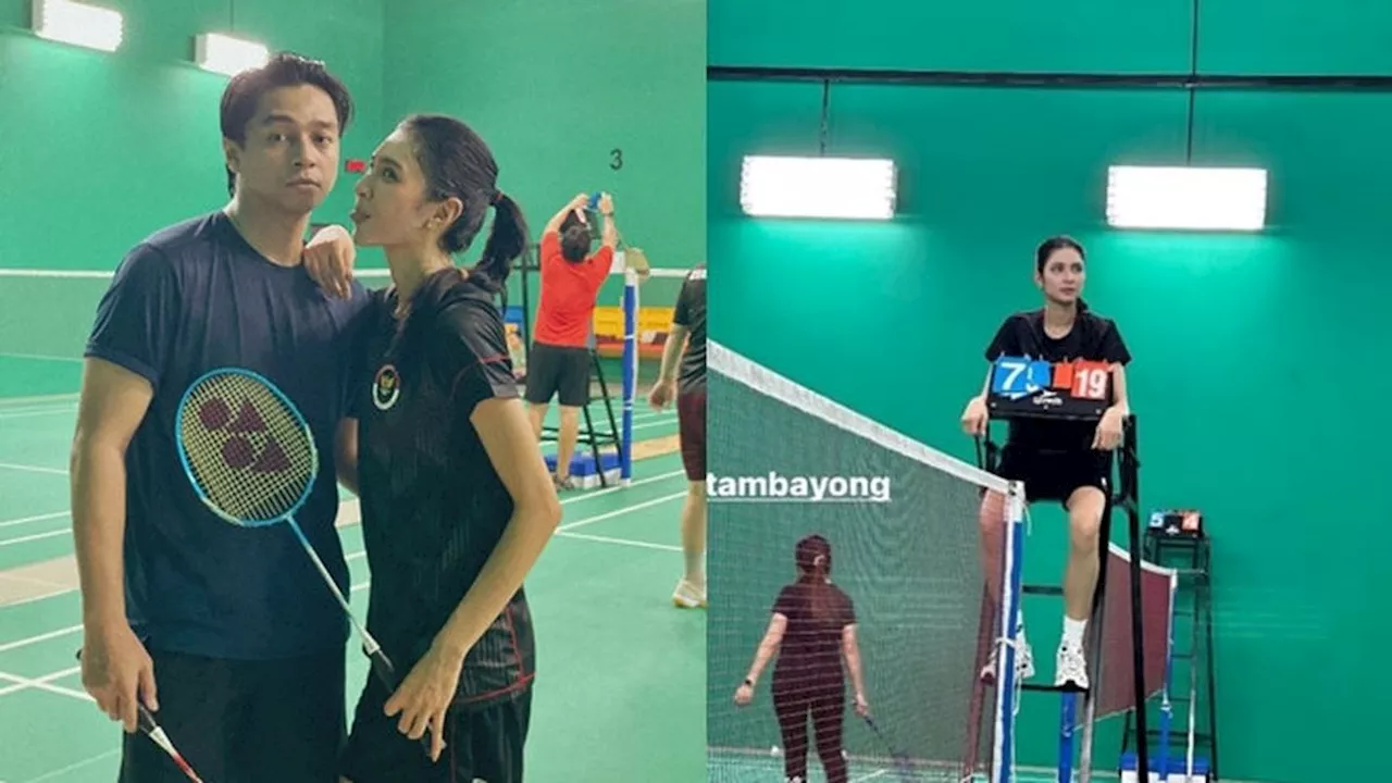 7 Momen Badminton Date Mikha Tambayong dan Deva Mahenra yang Tampil Kompak