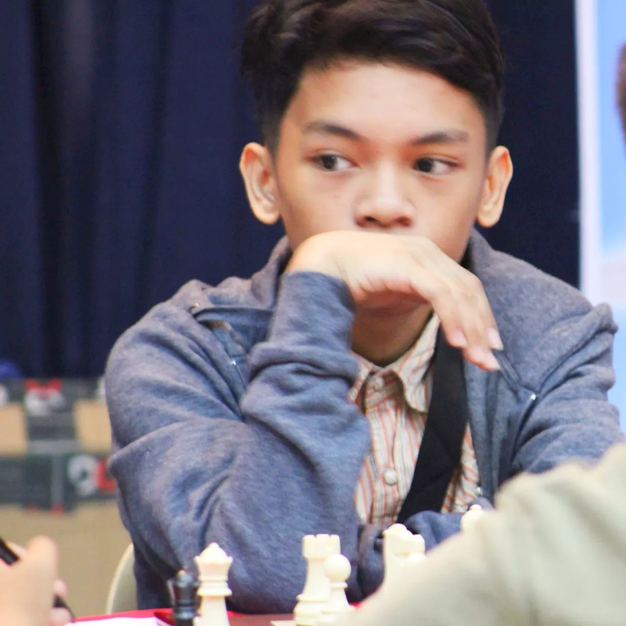 Velarde, Marticio flex might in U18 chess