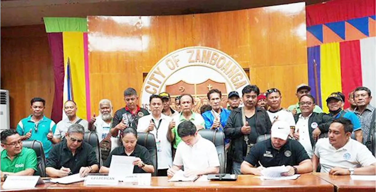 Zamboanga City, ride-hailing firm ink agreement to improve public transport