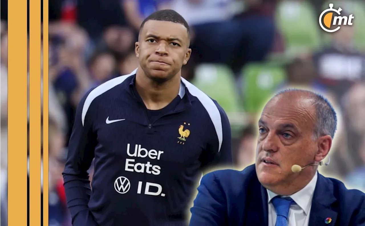 Tebas sobre la llegada de Mbappé a España: 'Las ligas no las hacen los grandes jugadores'