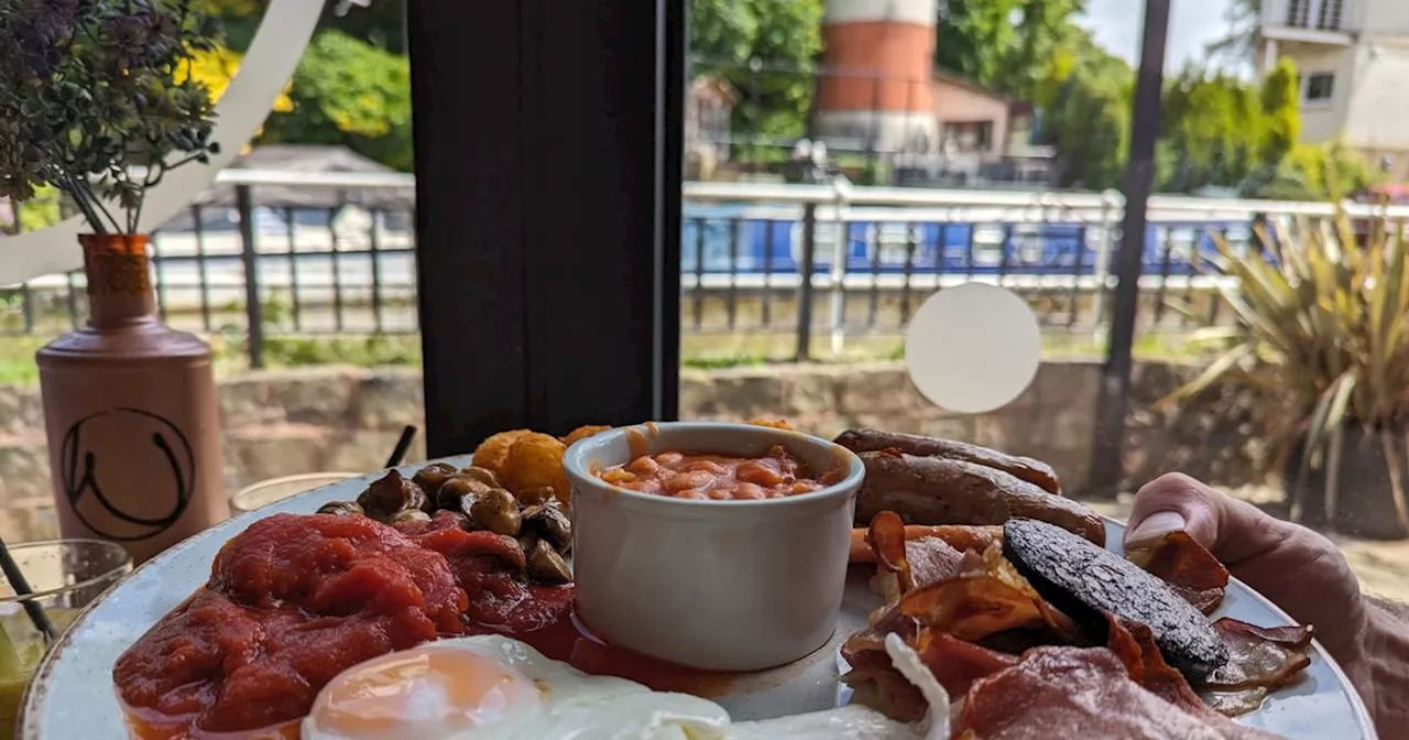 'Our breakfast in the shadow of Salford's lighthouse was far from plain sailing'