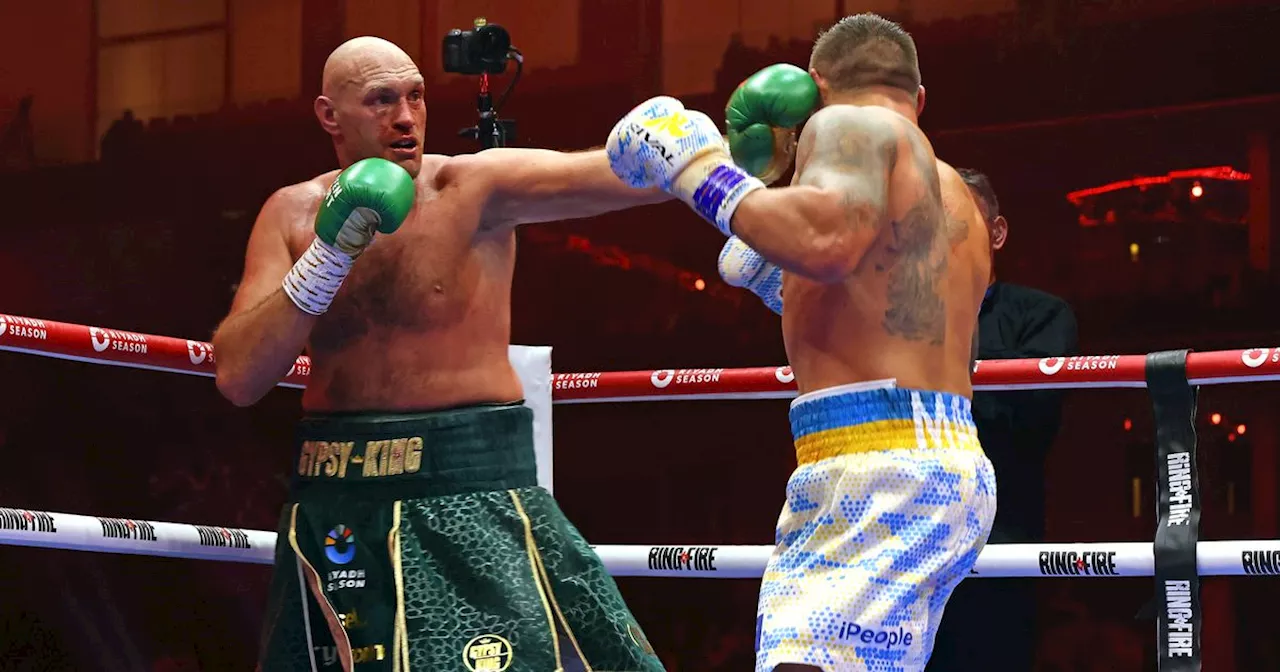 Tyson Fury vs Oleksandr Usyk final WADA drugs test results released