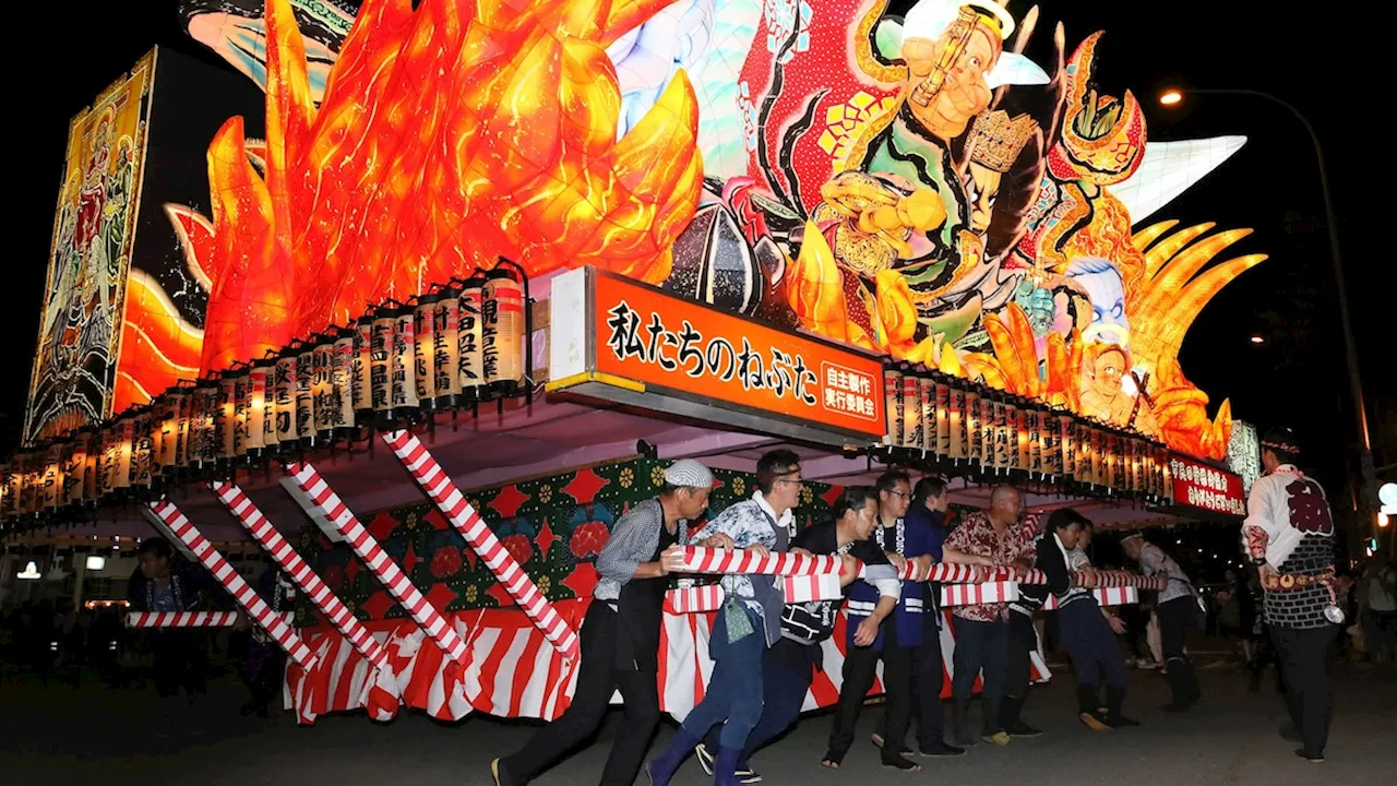 Inside the summer festival of Northern Japan that brings giant paper lanterns to life