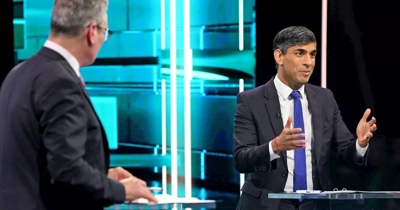 Rishi Sunak and Keir Starmer clash over tax and health in first U.K. election debate