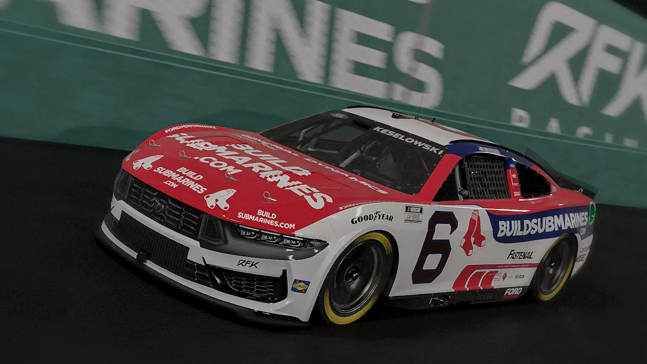 RFK Racing unveils Red Sox car for NASCAR race in New Hampshire