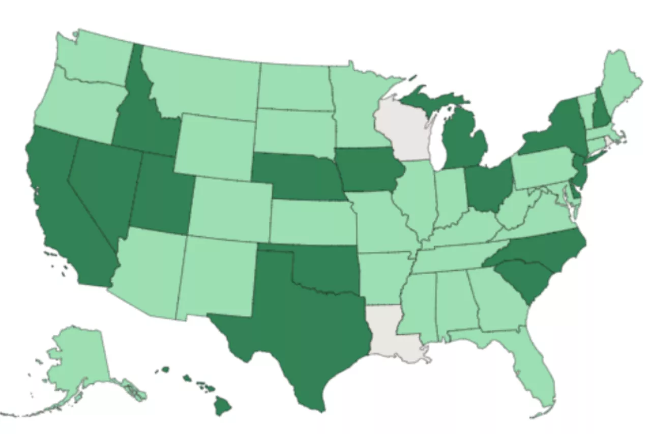 Map Shows States Where RFK Jr is On the Ballot