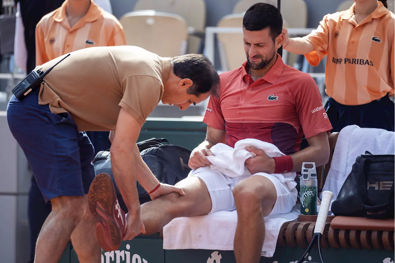 Novak Djokovic Undergoes Knee Surgery, Putting Status for Wimbledon in Doubt