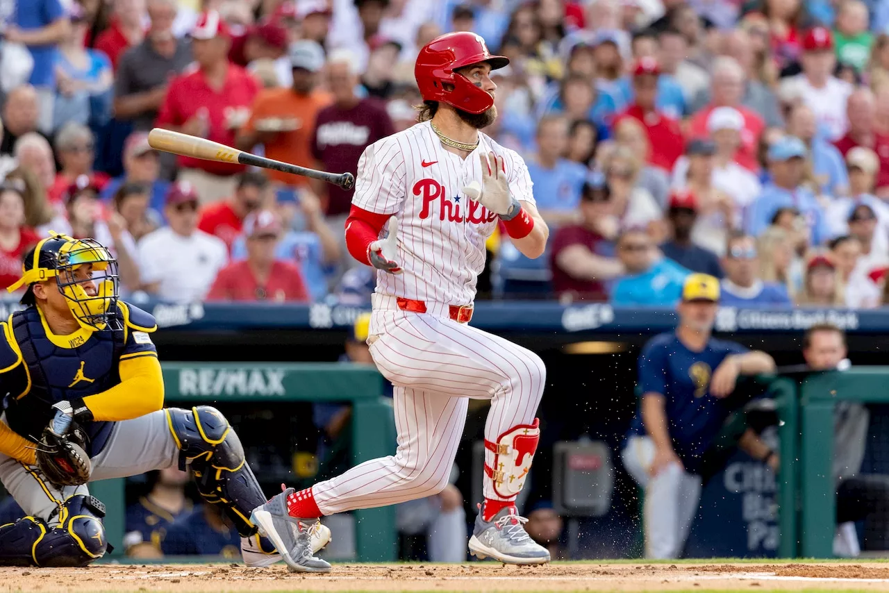 What channel is the Philadelphia Phillies vs. Milwaukee Brewers game on today (6/5/24)?