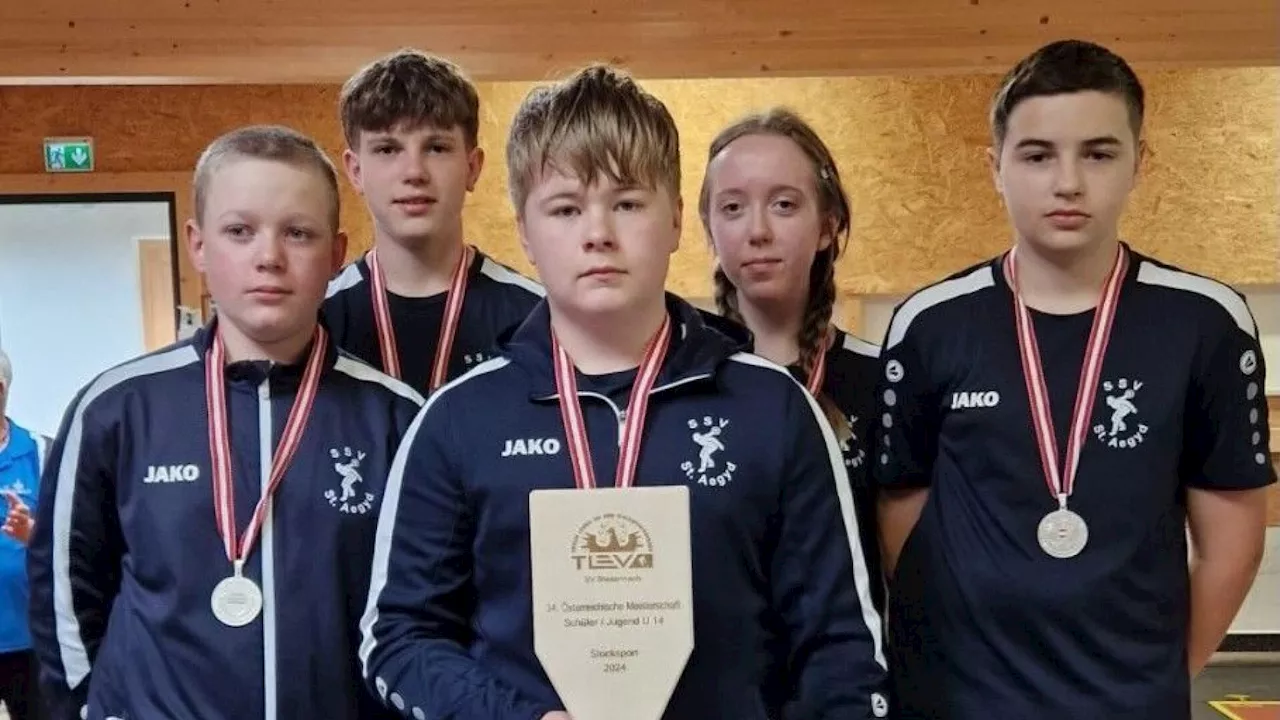 SSV St. Aegyd ist österreichischer Vizemeister in der U 14