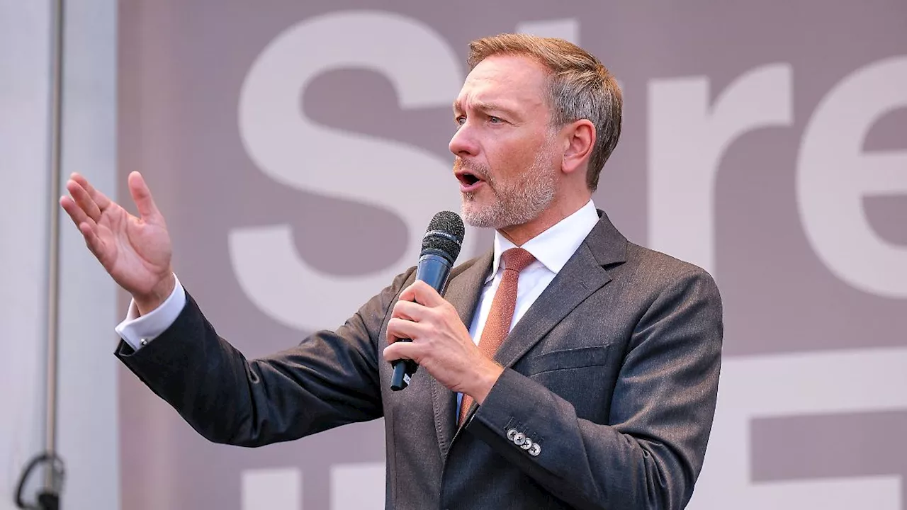 23 Milliarden Euro bis 2026: Lindner plant milliardenschwere Steuerentlastung