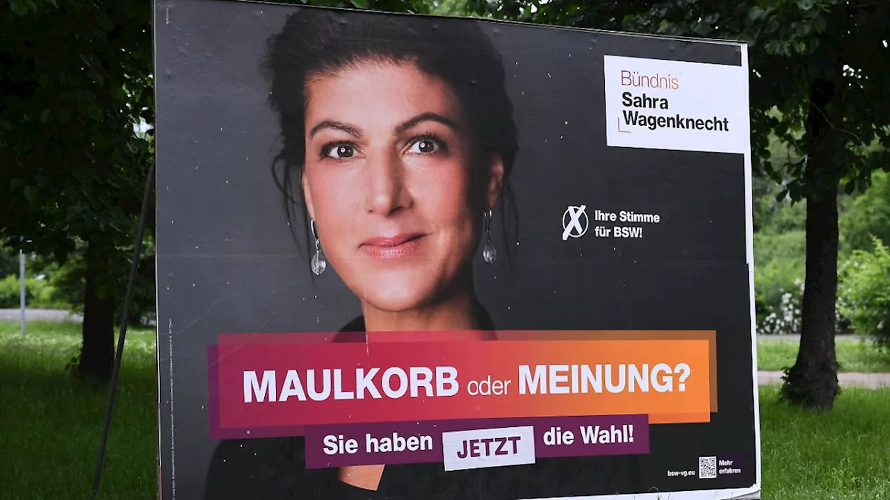 BSW darf zur ARD-Wahlarena: Oberverwaltungsgericht entscheidet im Sinne der Wagenknecht-Partei