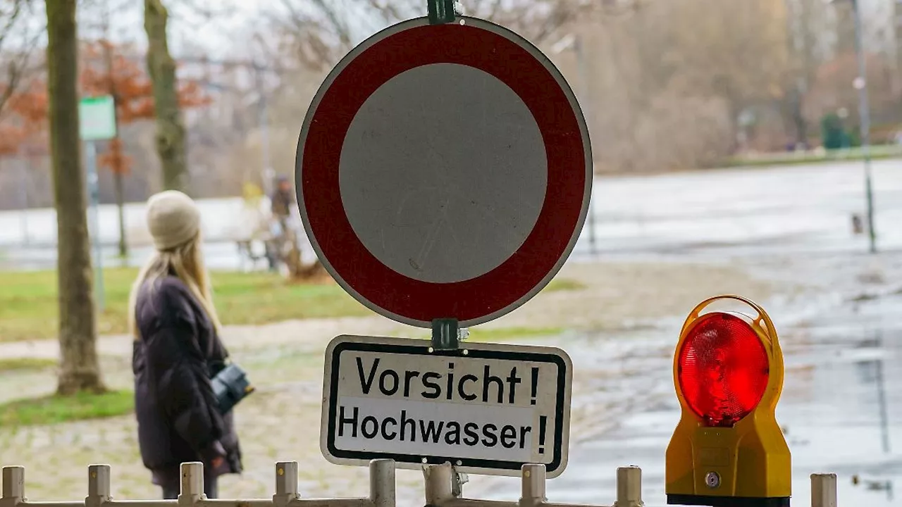 Hessen: Hochwasser in Hessen: Lage entspannt sich weiter