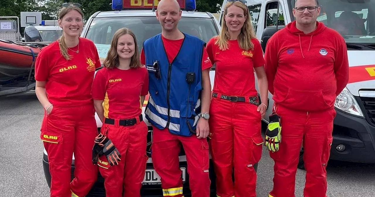 Junge Helden aus dem Kreis Gütersloh helfen in Bayerns Flutgebieten