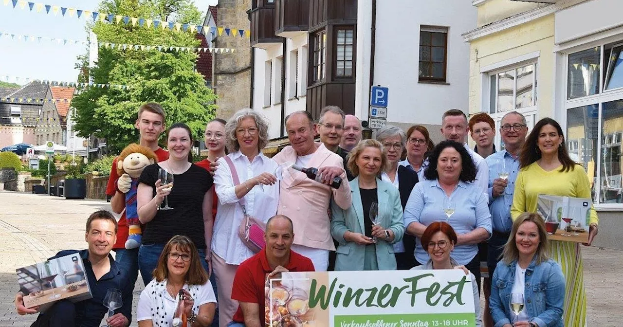 Premiere für das Winzerfest in Bad Driburg