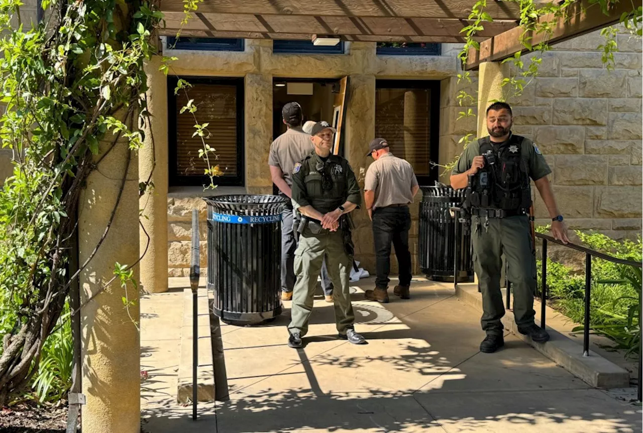 Pro-Palestinian students barricaded themselves inside Stanford University president’s office; 13 were arrested