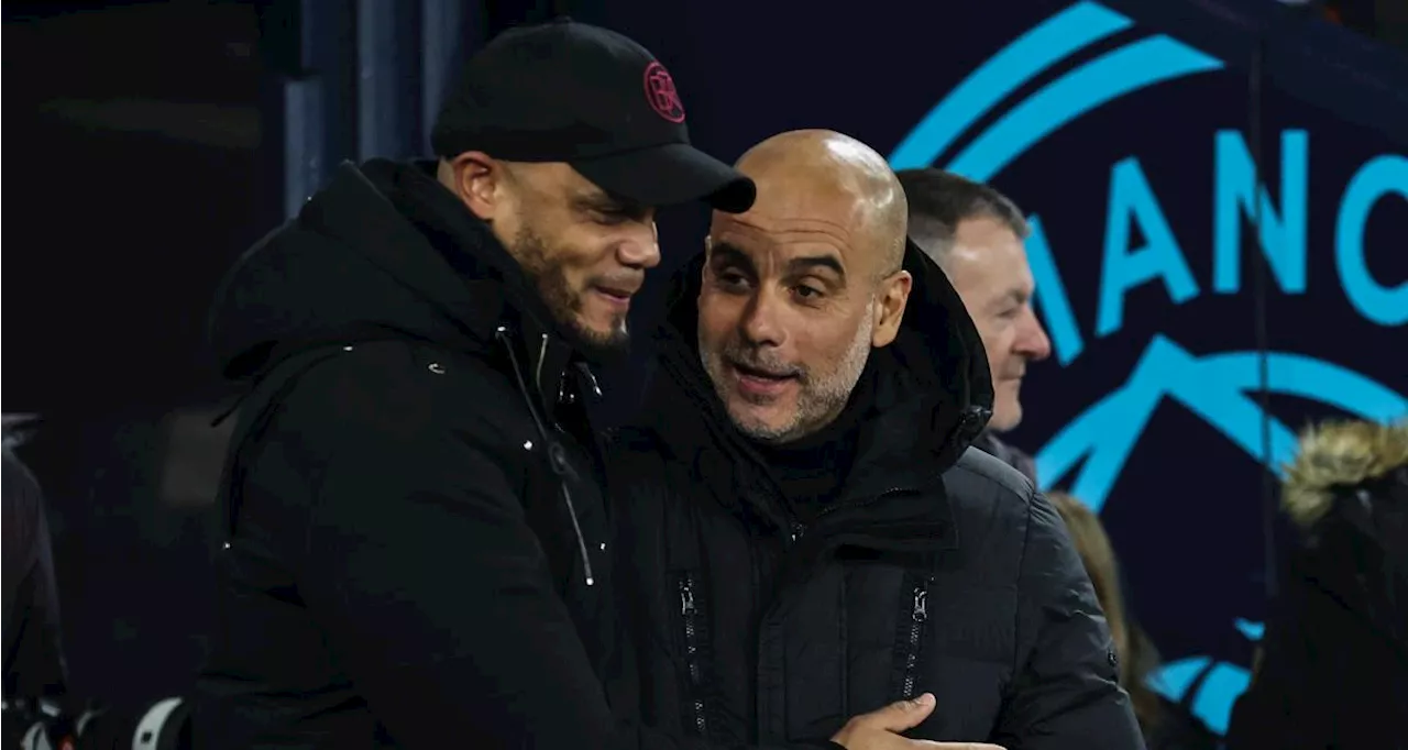 Bayern Munich : le conseil précieux de Guardiola aux Bavarois pour Kompany