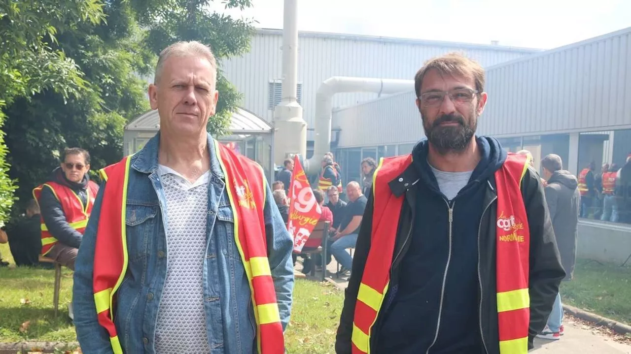 En grève, les salariés d’Elvia à Coutances demandent une revalorisation des salaires