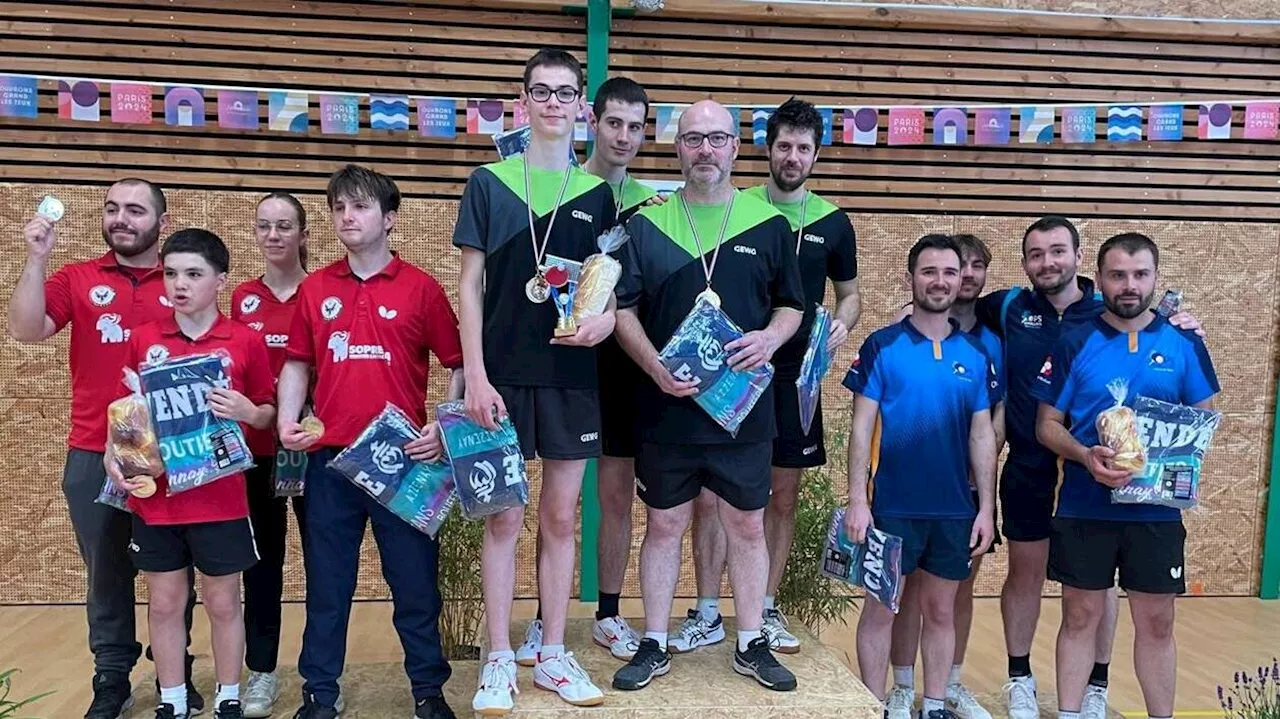 Tennis de table : Vibraye champion en prénationale, Sainte-Jamme en R2