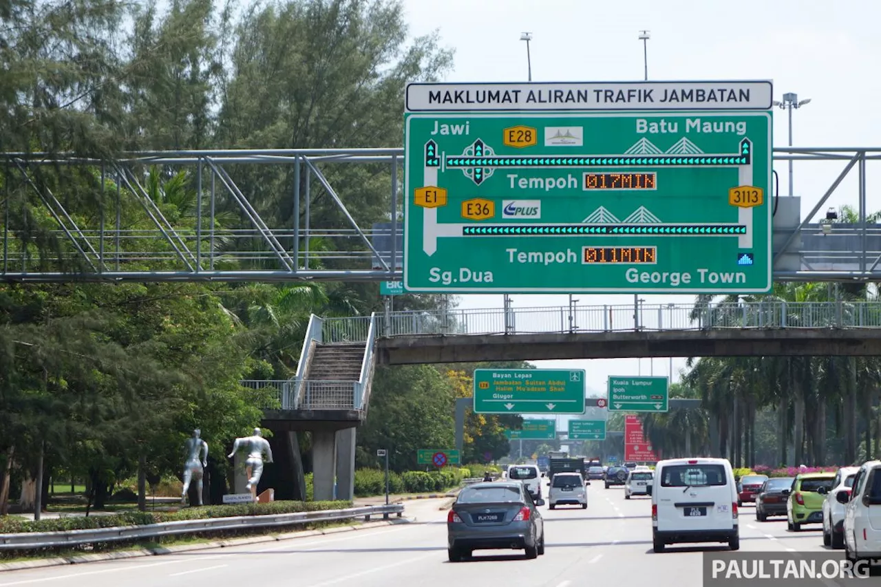 Juru-Sungai Dua elevated highway planned to ease North-South Highway traffic in Penang, cost RM1.8bil