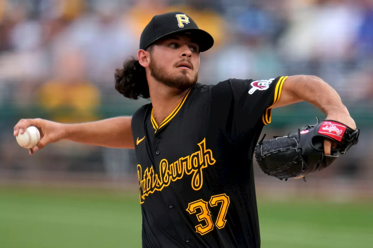 Rookie Jared Jones works 6 shutout innings as Pirates edge Dodgers 1-0