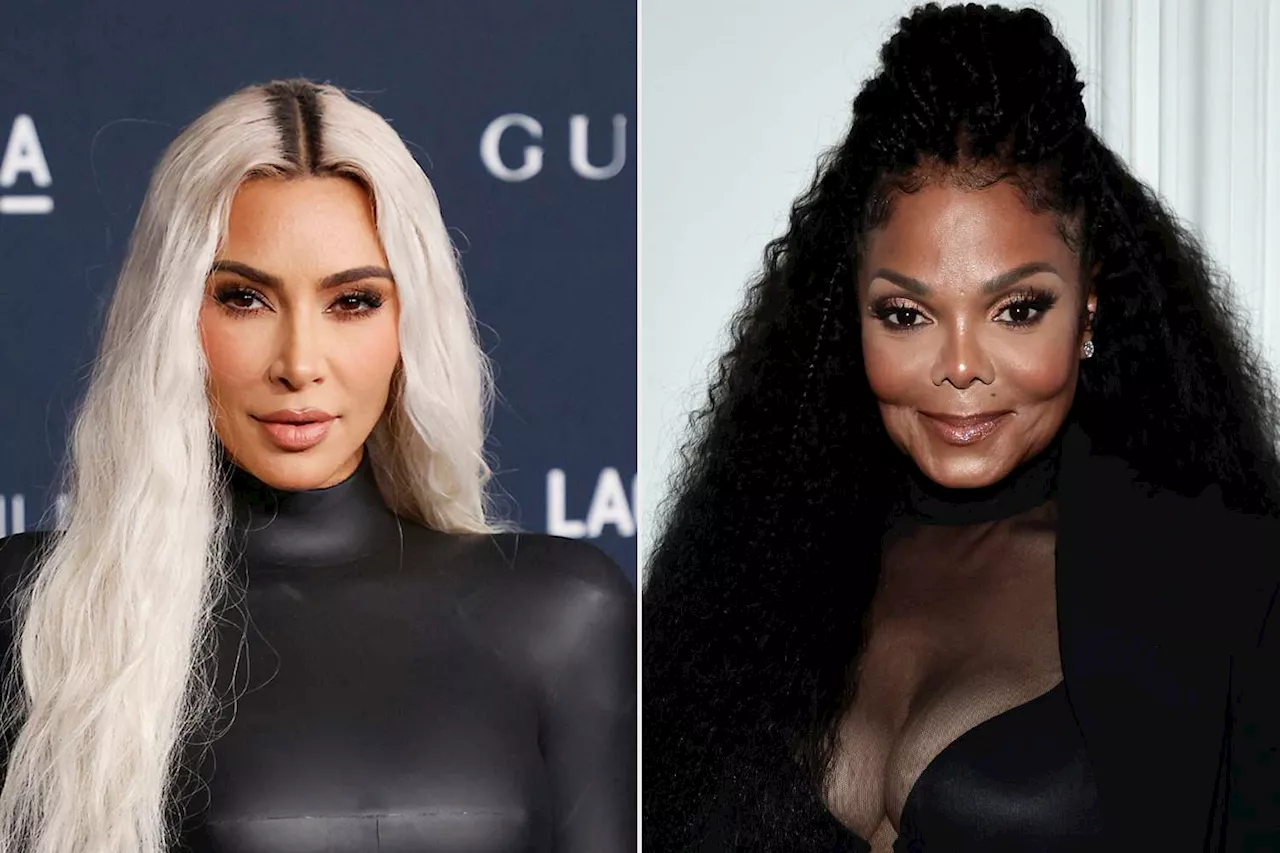 Kim Kardashian Wears Janet Jackson’s ‘If’ Music Video Outfit She Bought at Auction