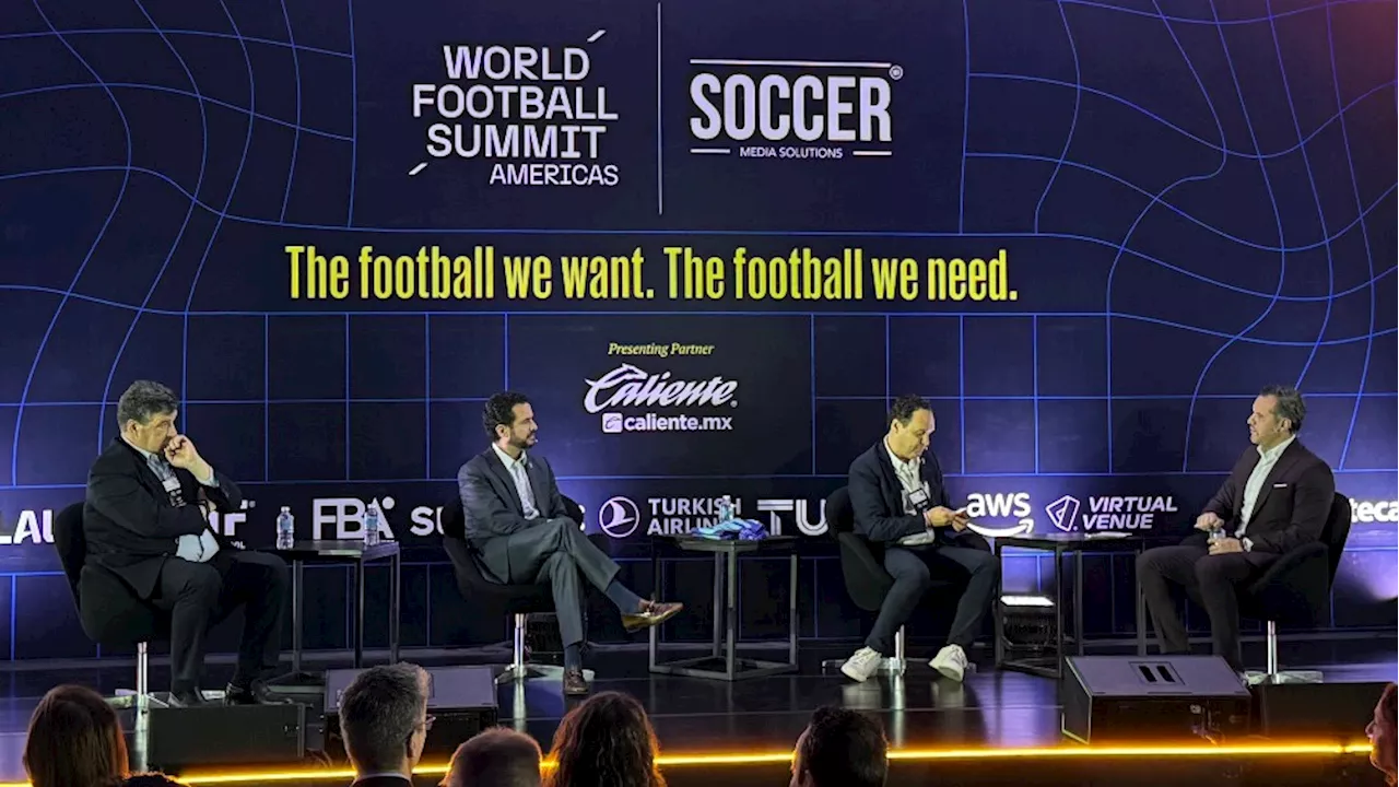 Clara Brugada da la bienvenida al World Football Summit de cara al Mundial 2026