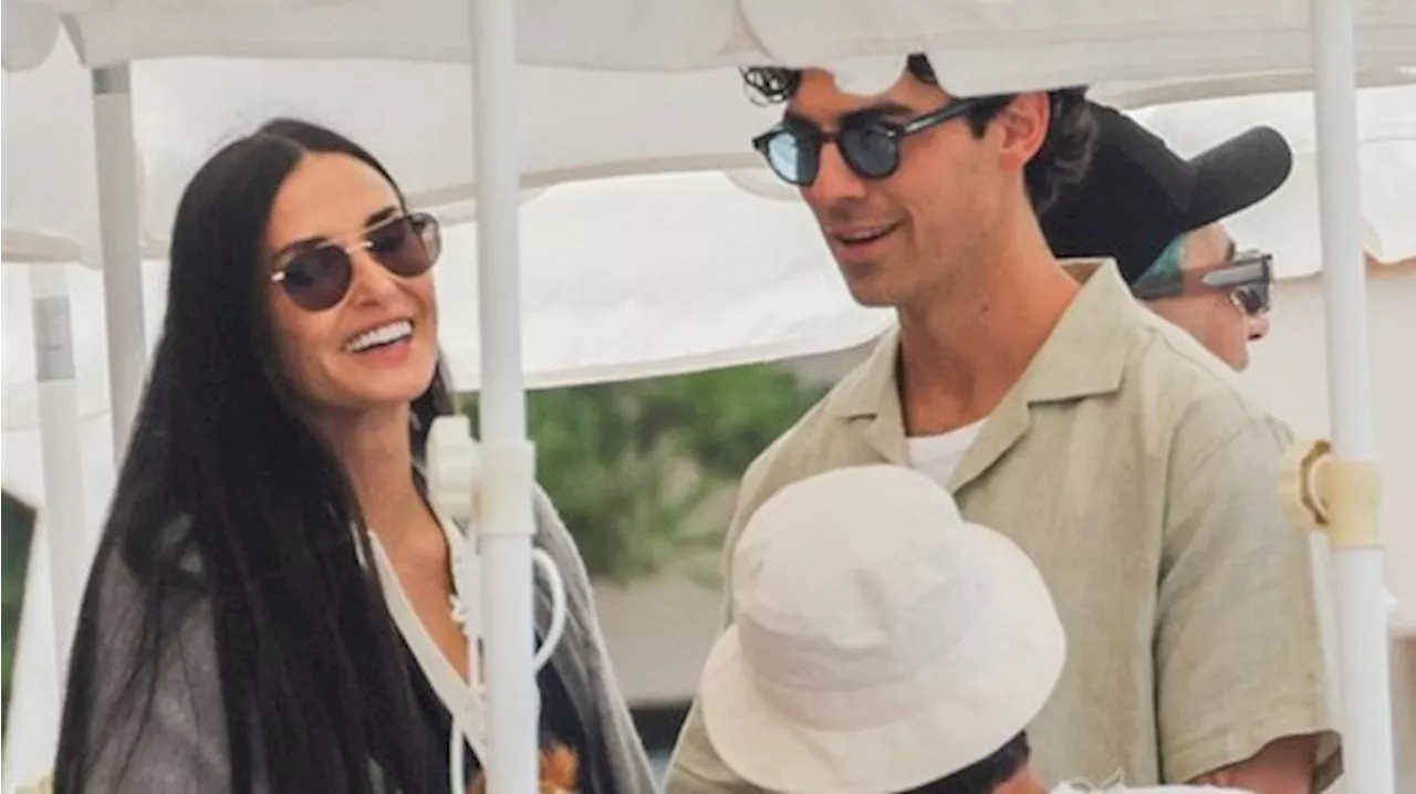 Demi Moore en Joe Jonas samen gespot tijdens Cannes Film Festival