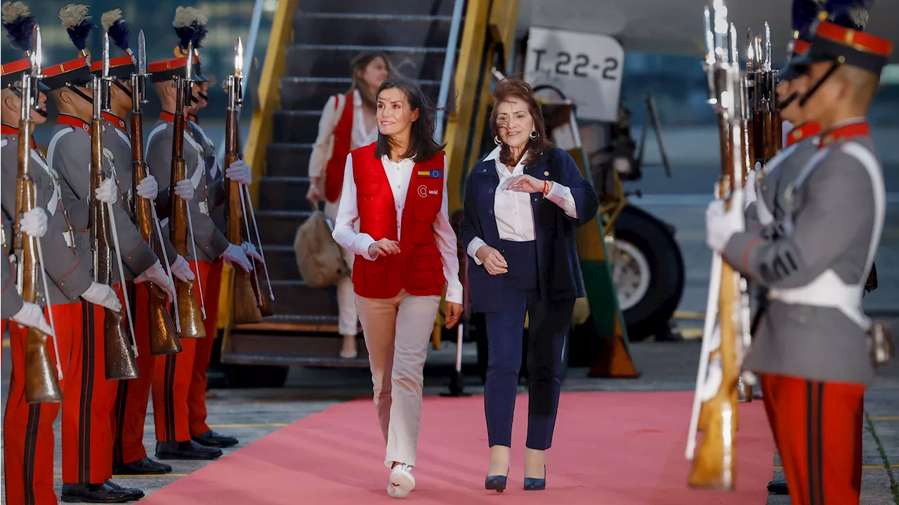 La reina Letizia llega a Guatemala en su noveno viaje de cooperación internacional