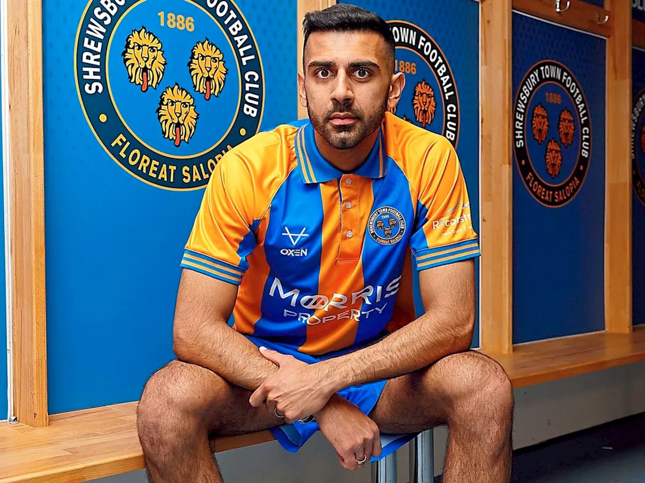 Early release for Shrewsbury Town home shirt