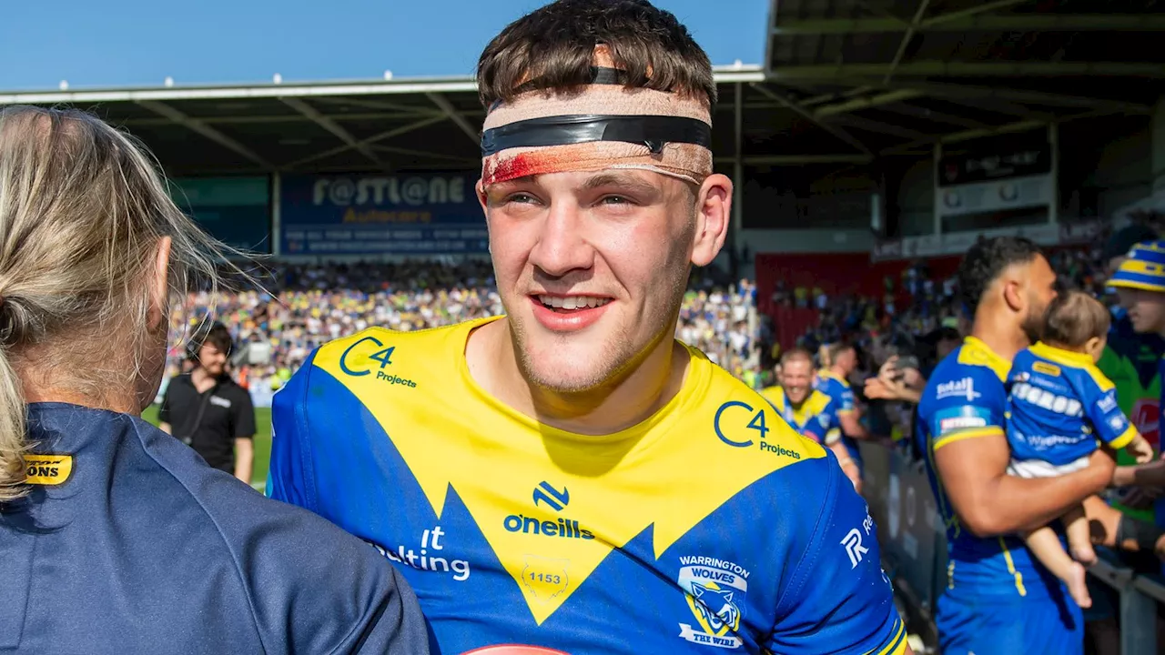 Challenge Cup final: Warrington Wolves' rising star Josh Thewlis spurred on by Wembley glory aim