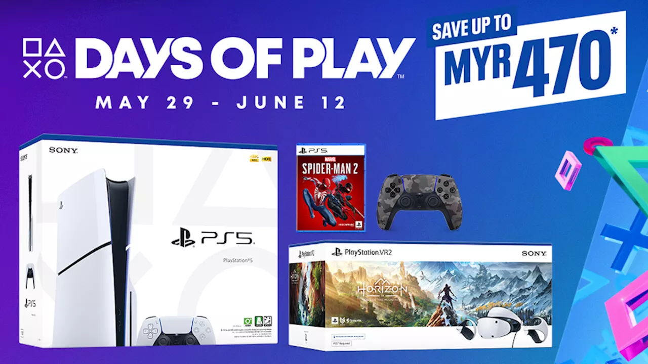 Days of Play 2024 sale: Get PS5 Slim, PSVR2 with discounts of up to RM470