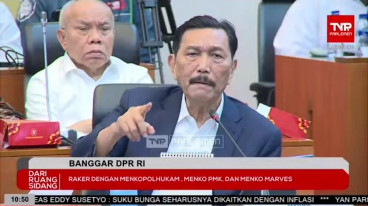 Di Depan DPR Luhut Klaim IKN Tak Ada Problem: Yang Masalah Cuma Pimpinannya