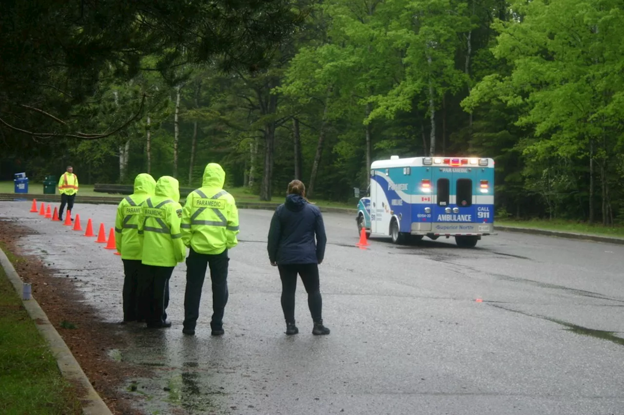 New paramedics get behind the wheel