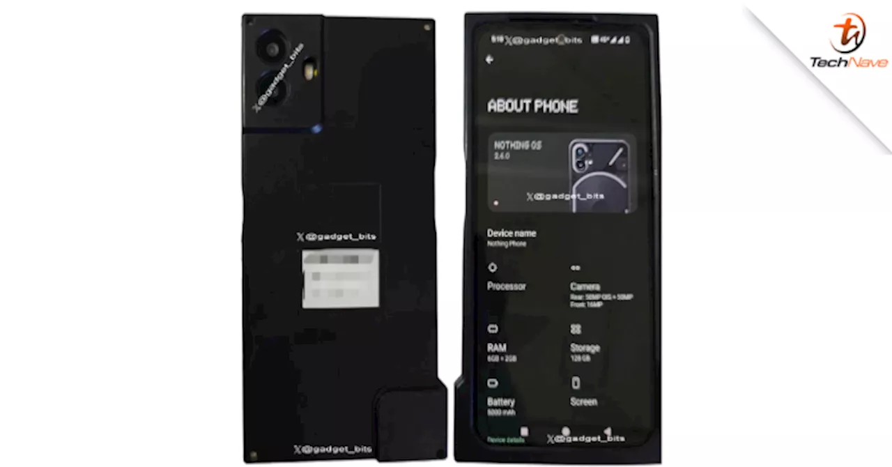 The CMF Phone 1 could feature a replaceable back panel