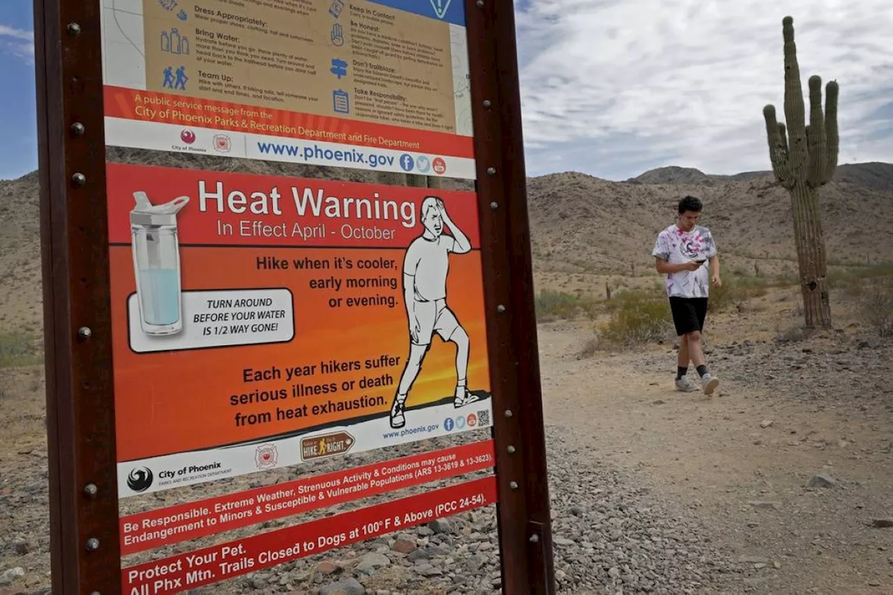 Early heat wave bakes southwest US