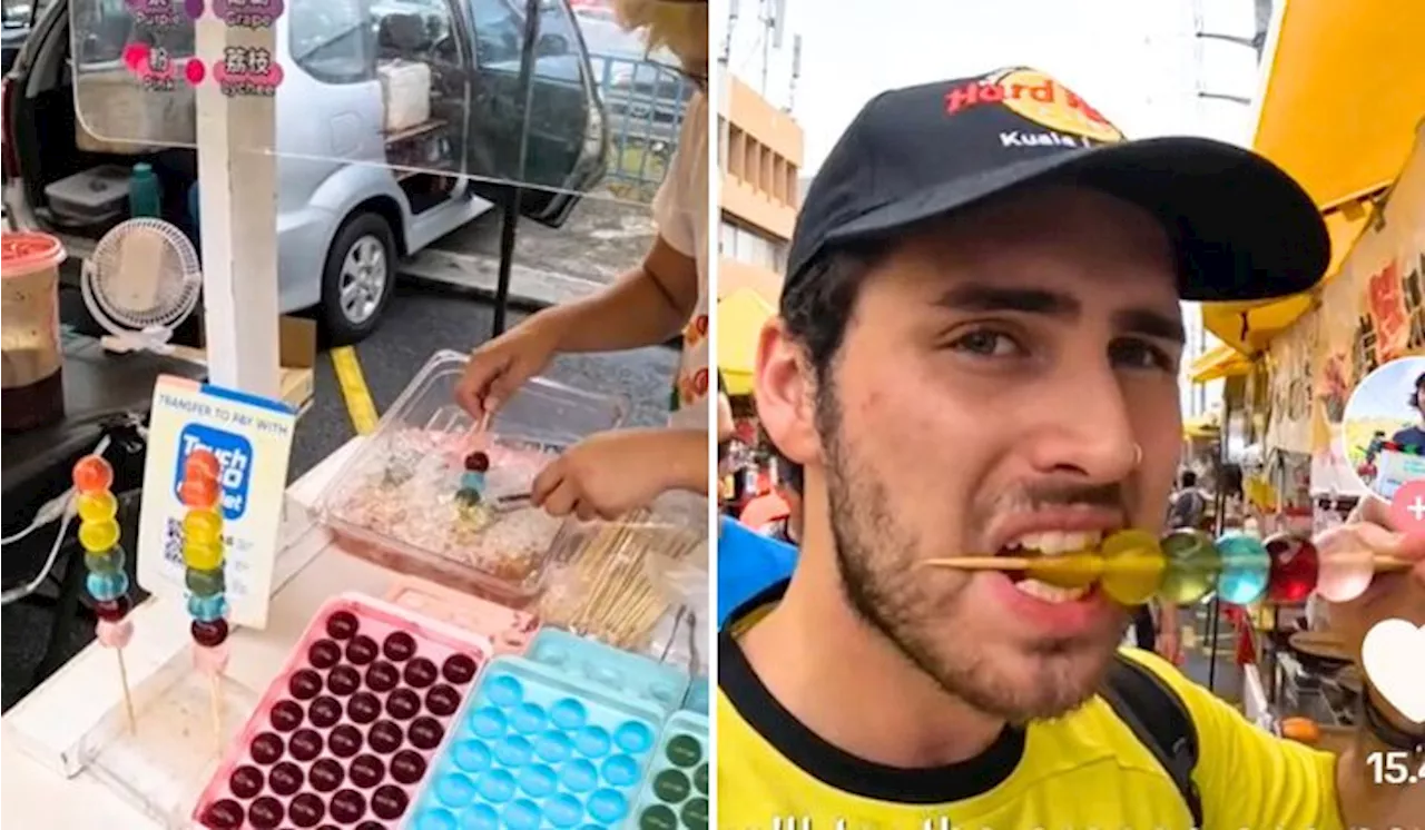 – Tourist Buying Viral Jelly Balls For RM8 A Stick Stunned Netizens