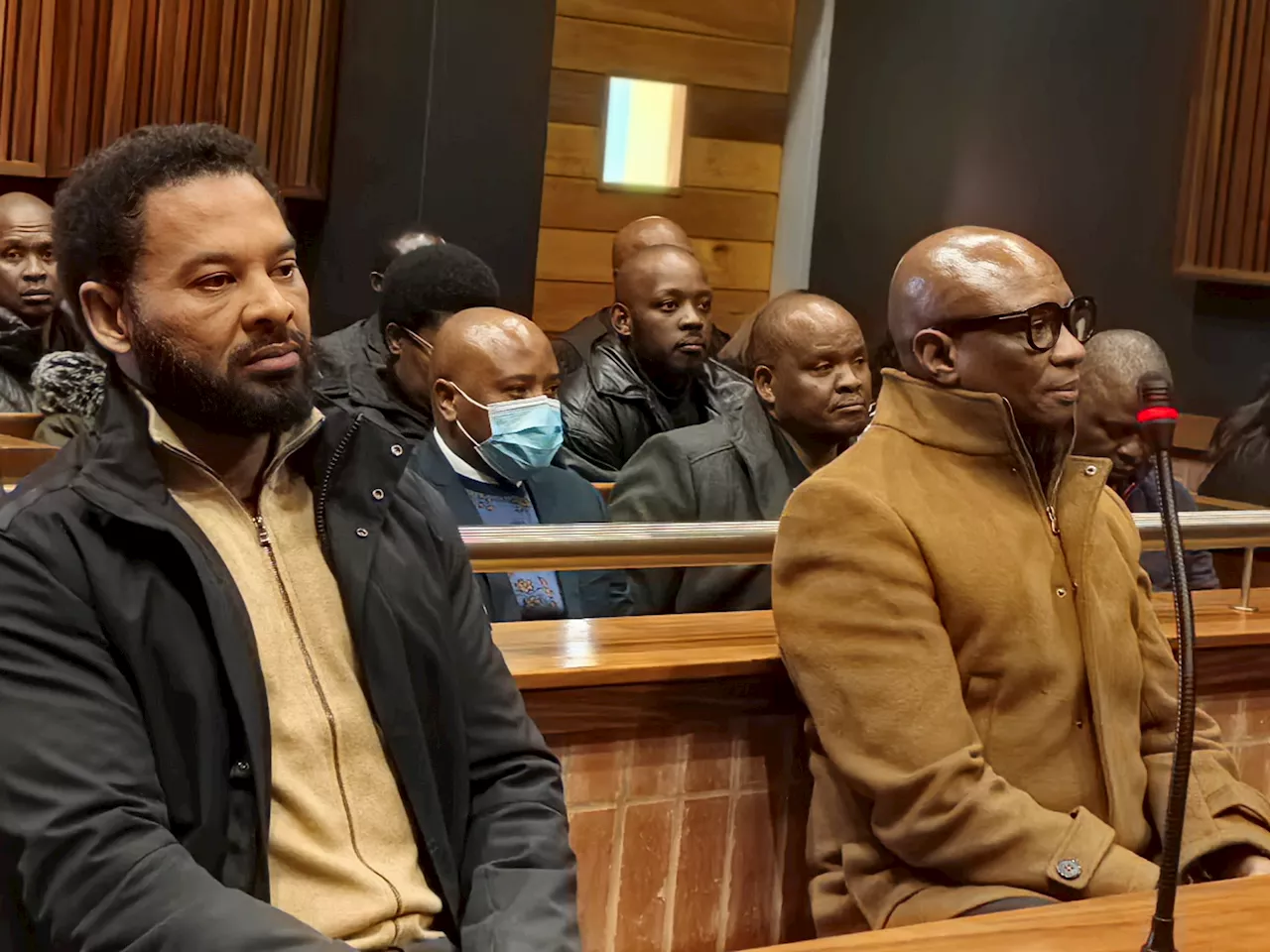 Zizi Kodwa and Jehan Mackay appear in court for corruption