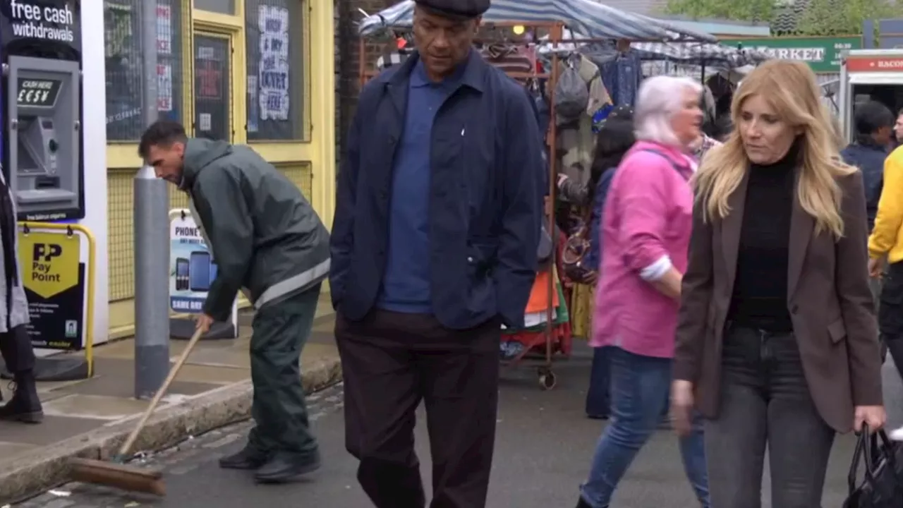 EastEnders fans distracted by scene-stealing street sweeper behind Cindy Beale...