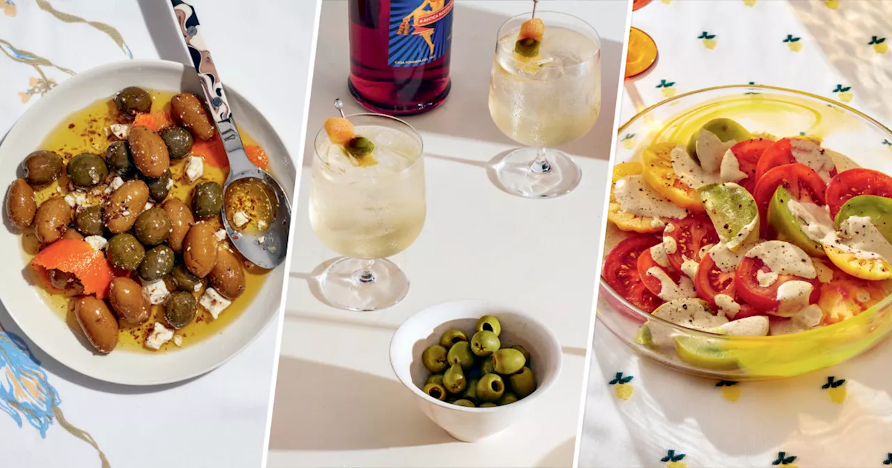 Easy Appetizer Recipes and Amaro Spritz Bar