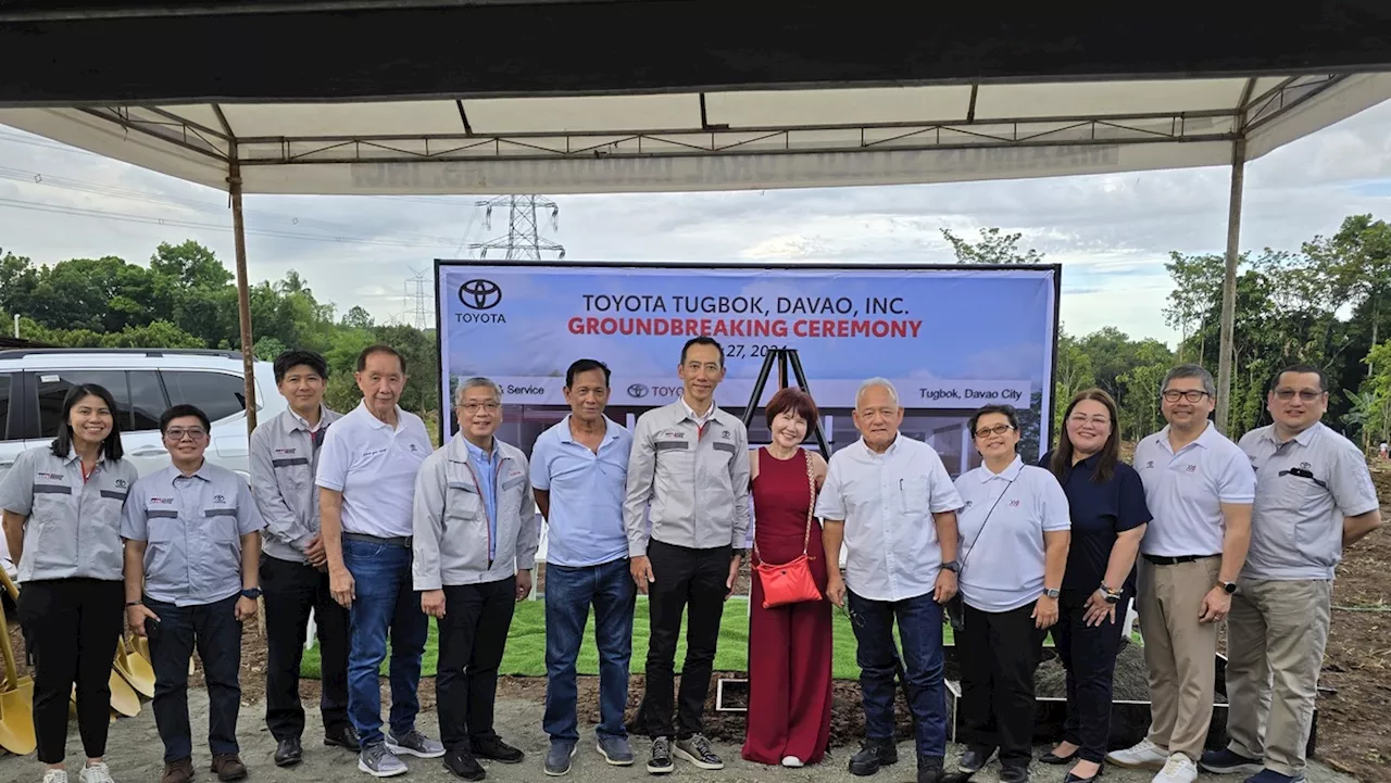 Toyota PH to open new dealer in Tugbok, Davao