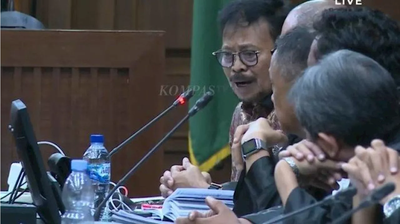 Permintaan Eks Mentan SYL di Persidangan, Mohon Hakim Buka Blokir Rekeningnya