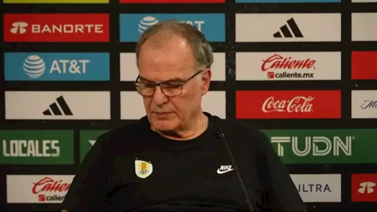 Marcelo Bielsa sobre Selección de México: 'Creo que hay un intento renovado'