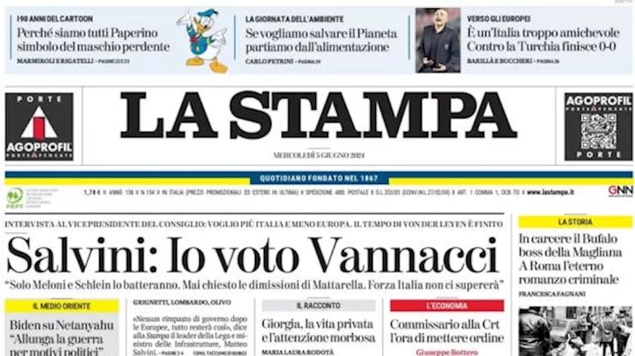 La Stampa: 'È un'Italia troppo amichevole: con la Turchia finisce 0-0'