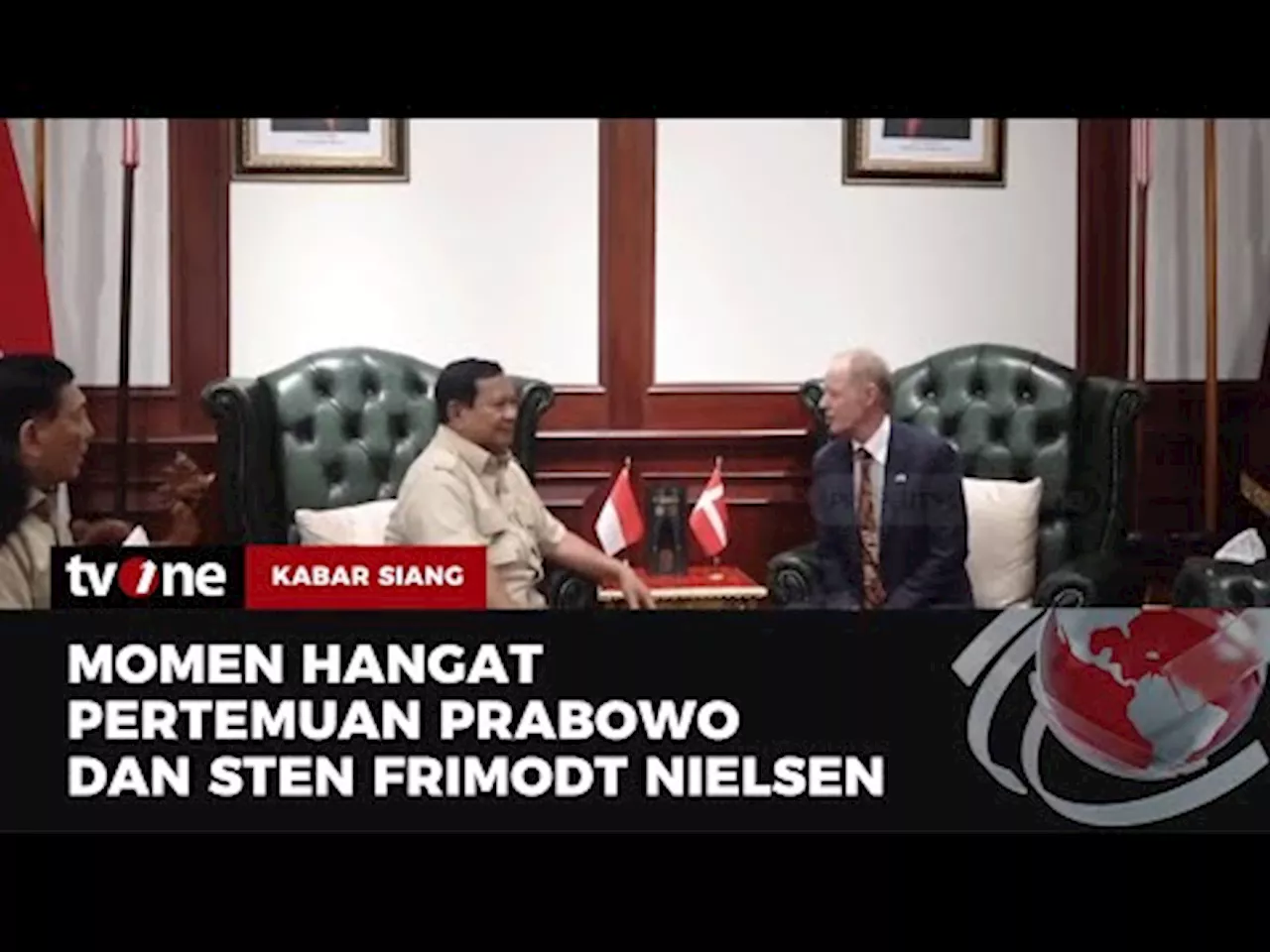 Menhan Prabowo Terima Kunjungan Bilateral Dubes Denmark