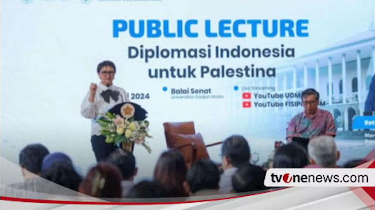 Menlu Retno Marsudi: Pemerintah Bakal Tampung Seribu Warga Gaza di Indonesia