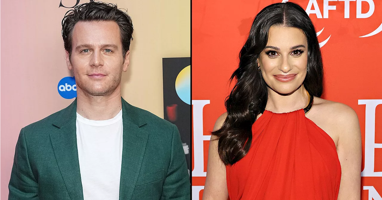 Jonathan Groff Calls Pregnant BFF Lea Michele 'An Amazing Mom'