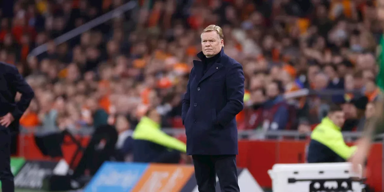 Vermoedelijke opstelling Oranje: Koeman test EK-defensie en EK-aanval tegen Canada