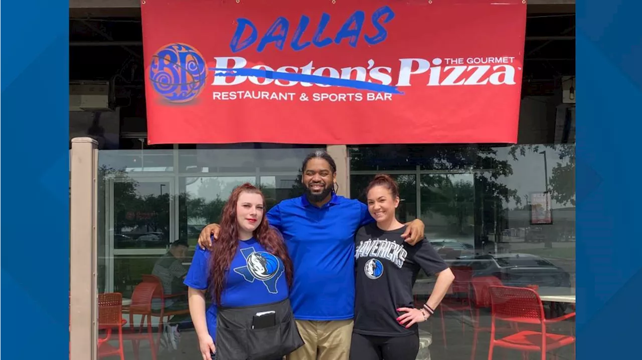 Dallas-area 'Boston's Pizza' locations to switch to 'Dallas Pizza' for the NBA Finals