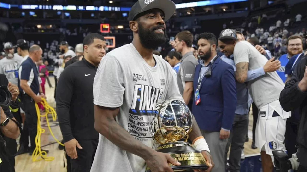 The reflective side of Kyrie Irving has been front and center in run to NBA Finals with Mavs