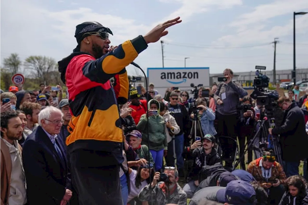 Amazon Labor Union moves to affiliate with the Teamsters union amid struggles